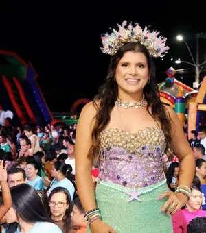 Prefeita Marcela Gomes lidera grande Festas das Crianças em Novo Lino