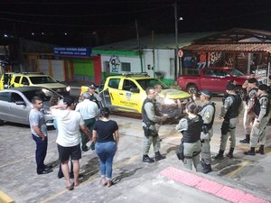 Polícia identifica suspeitos de assalto à transporte alternativo; marginais receberam policiais à bala