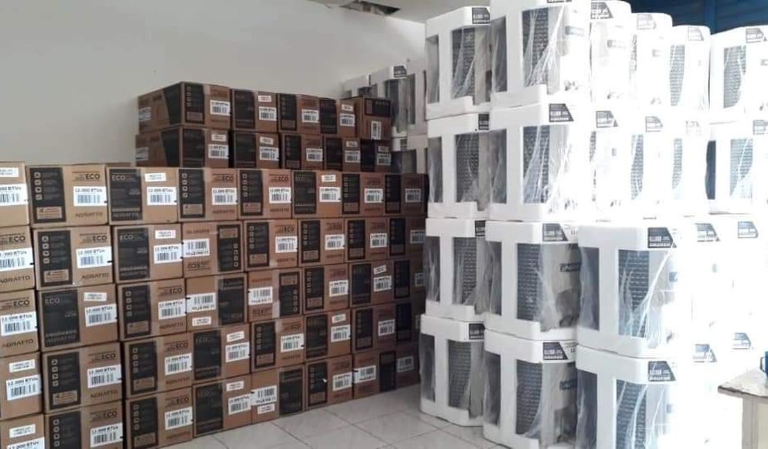 Prefeitura de Maragogi compra aparelhos de ar-condicionado para escolas