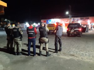 Policiais do Cisp de Messias fazem ‘varredura’ para prender foragido da Justiça