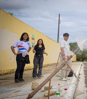 Quase 50 mil estudantes participam das provas da Olimpíada Brasileira de Astronomia e Astronáutica em Alagoas