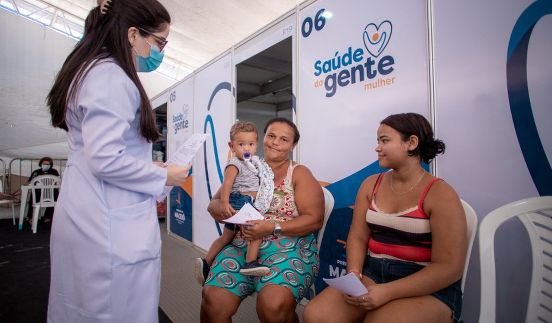 Quase 85 mil maceioenses já foram atendidos pelo Programa Saúde da Gente