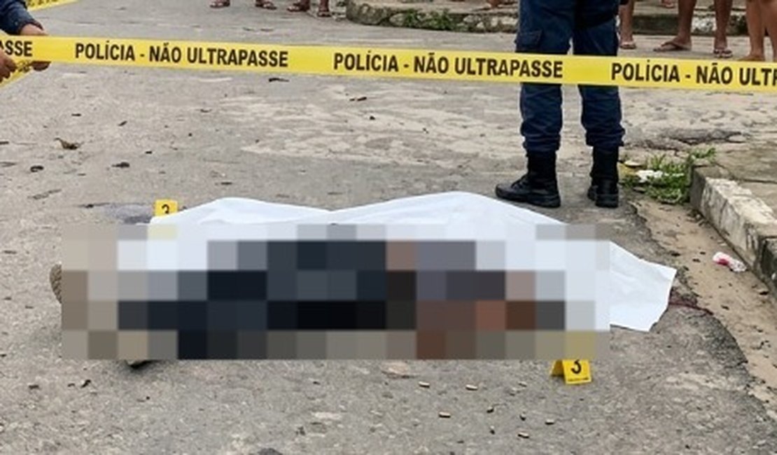 Jovem é morto com diversos tiros em via pública no município de Igaci