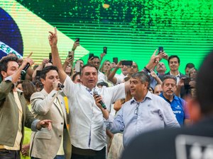 Locutor radicado em Arapiraca é destaque no lançamento da pré-campanha de Bolsonaro à reeleição