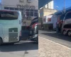 Ônibus com apoiadores chegam ao Centro de Maceió para ato com Lula