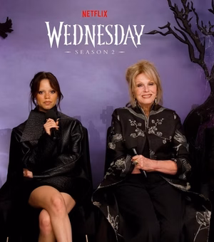Tim Burton e Jenna Ortega revelam segredos da 2ª temporada de Wandinha