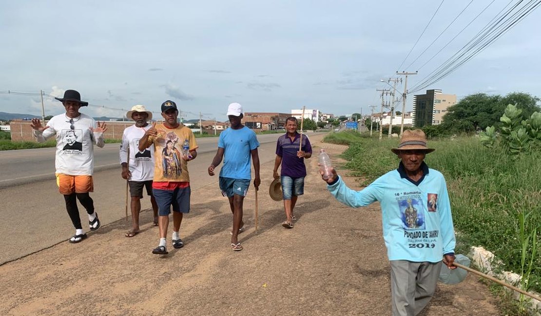 Uma romaria recheada de fé, esperança e muita devoção