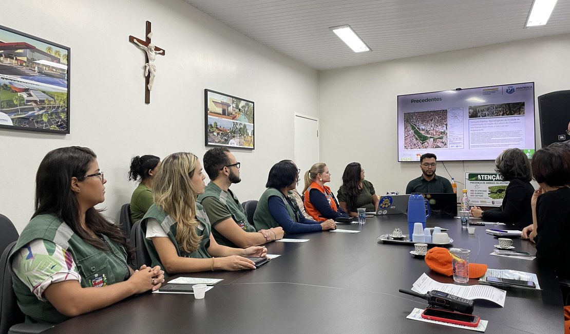 IMA participa de reunião sobre manejo adequado de jacarés em Arapiraca