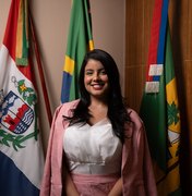 Vereadora Dani Pacheco é reeleita presidente da Câmara de Japaratinga