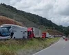Colisão entre caminhões deixa trânsito parado em trecho da AL-101 na região do Cocal