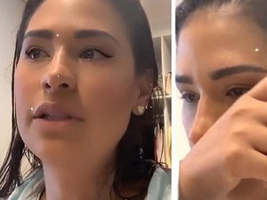 Simone, da dupla com Simaria, chora e pede forças para continuar dieta