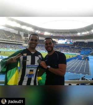 Torcedores do ASA representam o clube nas Olímpiadas