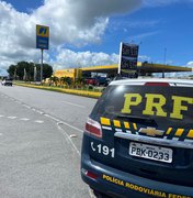 PRF libera trecho da BR-101, em Joaquim Gomes, para tráfego de veículos