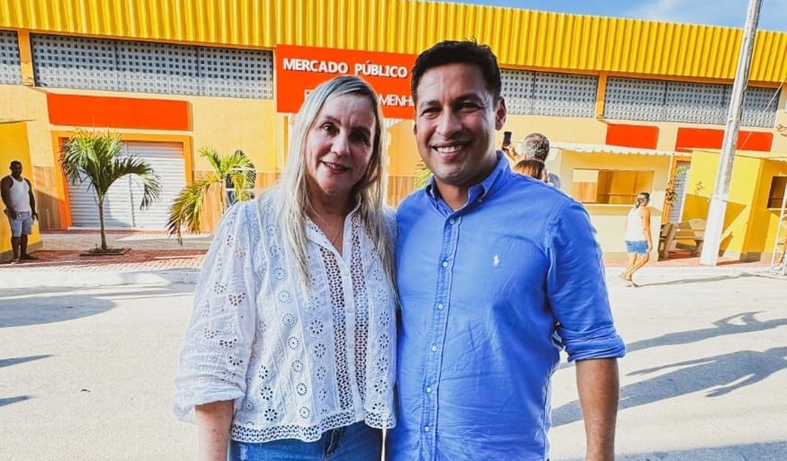 Mercado municipal de Flexeiras ganha reforma realizada com R$ 800 mil garantidos por Rodrigo Cunha