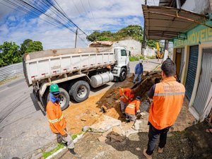 Afundamento de solo na Vila Saem foi causado por ligação clandestina, diz prefeitura