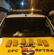 Polícia localiza 4 quilos de maconha em região de mata no Benedito