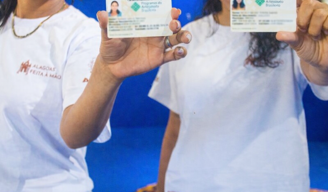 Feira dos Municípios 2026: Alagoas Feito a Mão vai emitir Carteira Nacional do Artesão durante evento