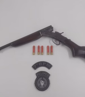 Homem é preso por posse ilegal de arma de fogo em Carneiros