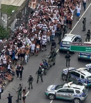 Violência entre torcidas organizadas no Recife: 14 pessoas detidas e três vítimas seguem internadas