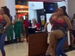 VÍDEO: 'Homem-Aranha' separa briga de mulheres em shopping