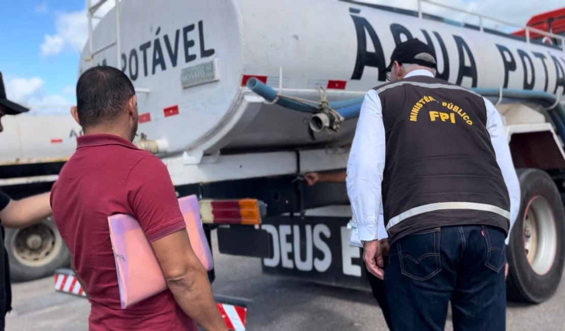 Risco à saúde: carros-pipa sem autorização sanitária no Semiárido alagoano