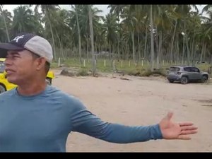 [Vídeo] Pedágio e bloqueio de acesso à praia de Porto de Pedras causam polêmica