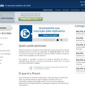 Inscrições para o Prouni 2020 estão suspensas, mas consulta de bolsas disponíveis continua