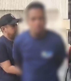 [Vídeo] Acusado de matar mulher com pedradas na cabeça é preso em Maceió