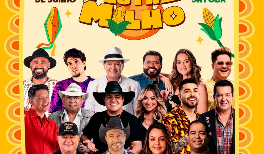 Maior evento junino da Zona da Mata, Festa do Milho reúne grandes atrações nacionais e locais em União dos Palmares