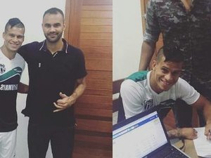 Lateral esquerdo Thalysson assina contrato com o Ceará