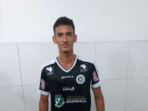No time Sub-20 do ASA, Marcos Antônio fala sobre chance no profissional: 'Meu sonho'