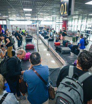 Aeroporto Zumbi dos Palmares registra 1,45 milhão de passageiros em 2025