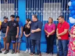 Prefeito de Porto de Pedras entrega moradia do Casa Nova, Vida Nova