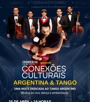Arapiraca ganhará noite inédita dedicada ao tango argentino