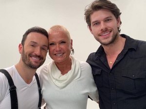 Diego Hypolito aparece pela primeira vez com namorado