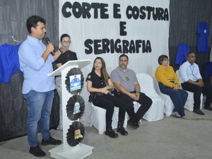 Entrega de fábricas em presídio gera trabalho, renda e remição de pena