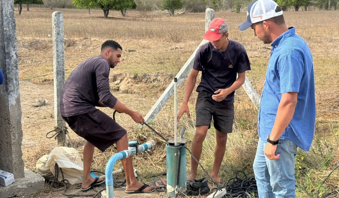 Prefeito Theobaldo Cintra reforça compromisso com a manutenção de poços artesianos em Major Izidoro