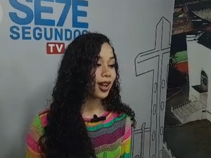 [Vídeo] Jovem cantora paulista, filha de pais alagoanos, mostra seu talento no 7Segundos