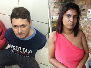 Casal suspeito de assaltos e tráfico de drogas é detido por agentes da Oplit
