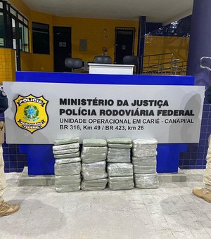 Homem acusado de tráfico, roubo e homicídio é preso no Sertão com 50 kg de maconha