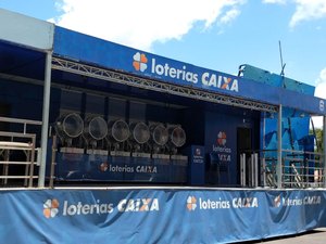 Caminhão da Sorte está em Arapiraca para o sorteio da Mega-Sena de hoje (31)