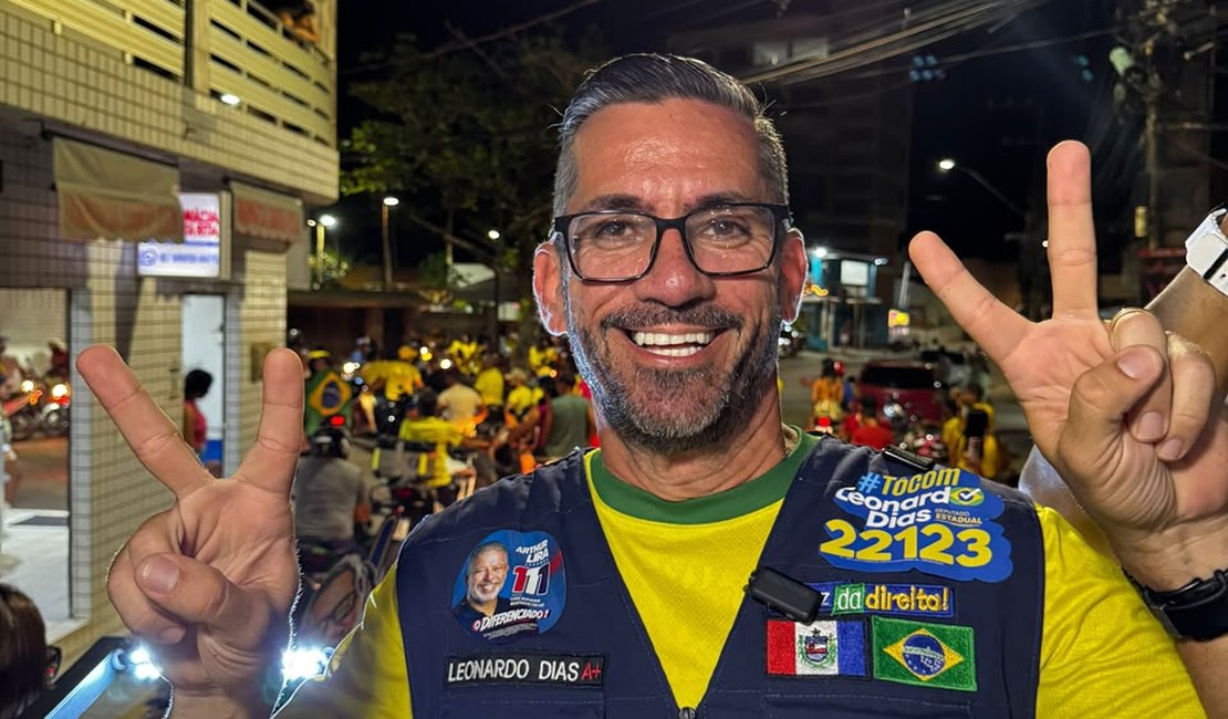 Carreata na Região Norte consolida Flávio Bolsonaro e Leonardo Dias