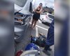 Motociclista fica ferido em colisão com carro na Cachoeira do Meirim, em Maceió