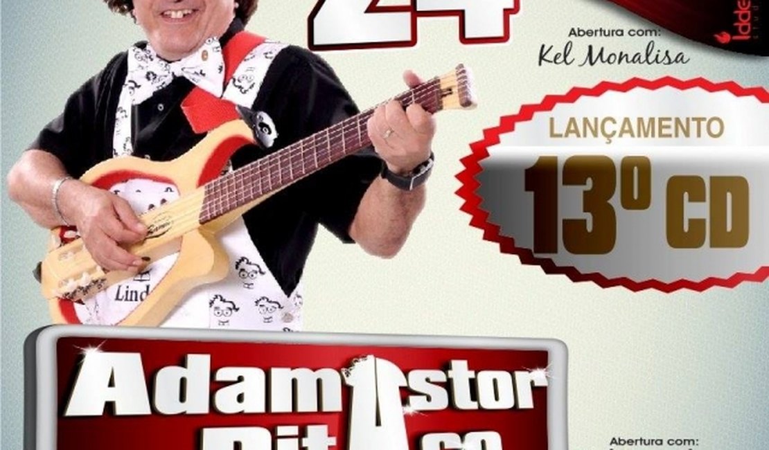 Adamastor Pitaco faz show humorístico em Arapiraca dia 24
