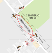 Trânsito no Cemitério Pio XII é interditado neste Dia de Finados 