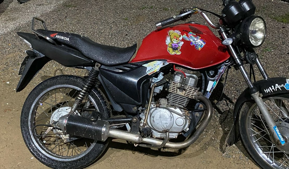 Polícia apreende moto com escapamento adulterado ‘coiote’ no município de Maragogi