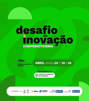 Desafio de Inovação de cooperativismo está com inscrições abertas em Alagoas
