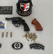 Após denúncia de disparos em via pública, jovem é preso por posse irregular de arma de fogo, em Arapiraca