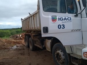 Prefeitura de Igaci é notificada pelo IMA por descarte irregular de entulho