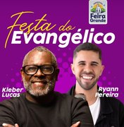 Festa do Evangélico em Feira Grande terá show com o cantor gospel Kleber Lucas